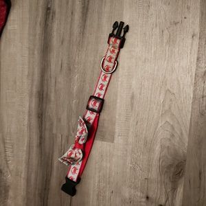 Bow tie dog collar